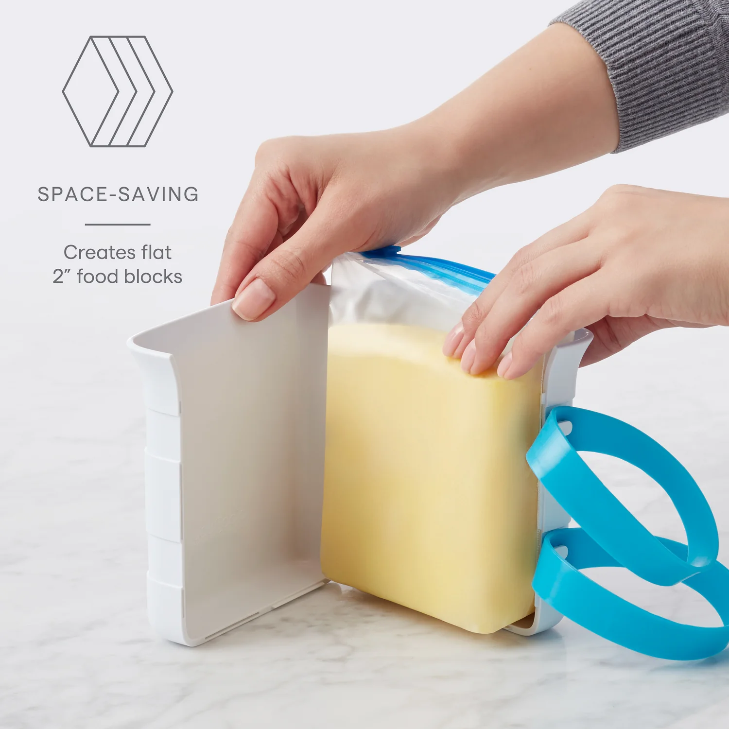 Food Block Maker, 2 Cup, 2-Pack