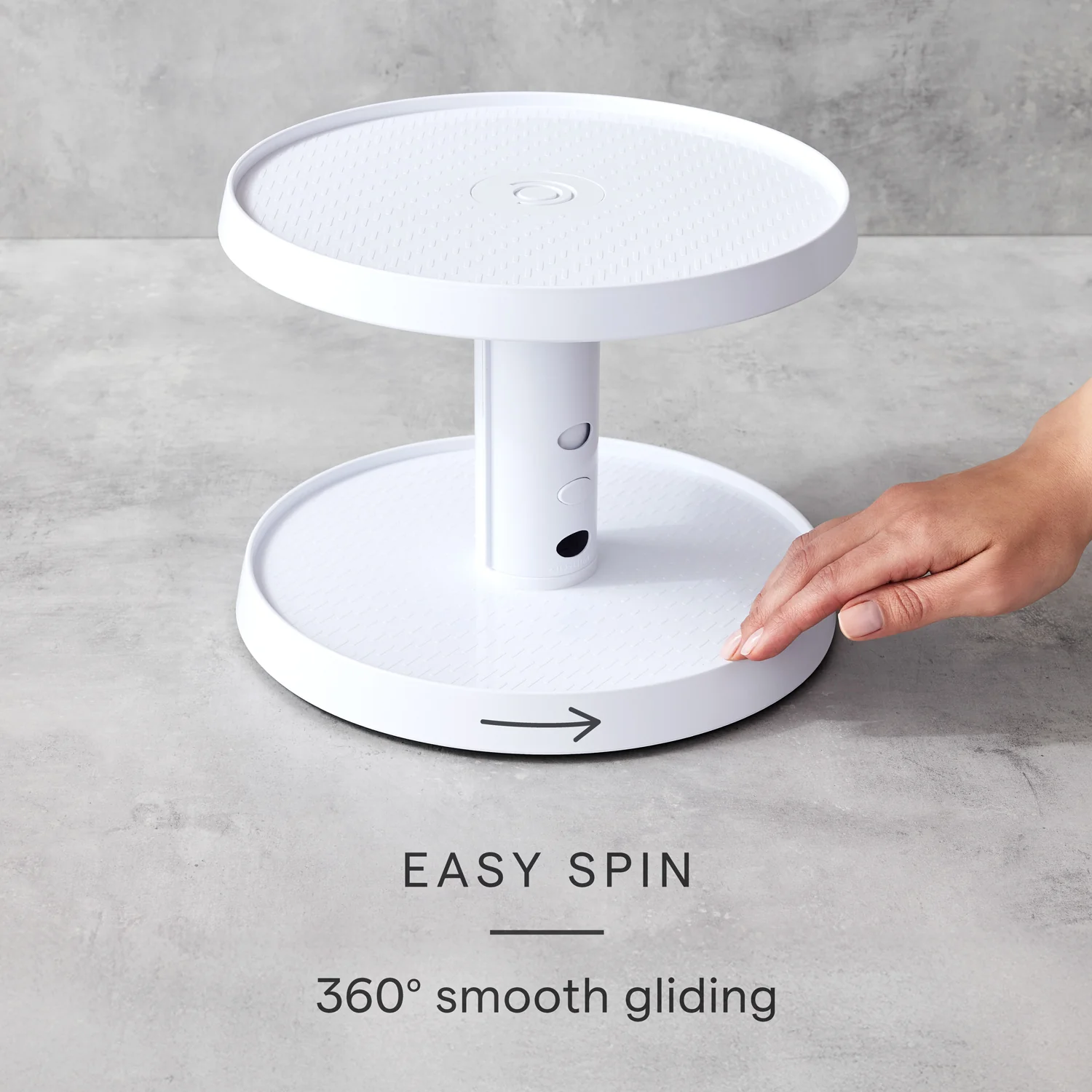 Two-Tier Turntable